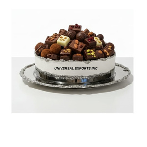 Cuenco de chocolate de acero inoxidable, última nueva colección, cuenco dulce Chapado en plata, cuenco de chocolate decorativo de gran venta - Product Image 1