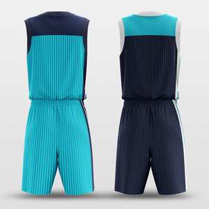 Set da Basket Personalizzato Reversibile con Sublimazione, Maglie Sportive Versatili e Resistenti per Allenamento e Competizione - Product Image 2