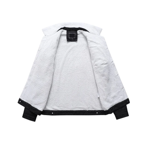 เสื้อแจ็กเก็ตผ้ายีนส์ลายดาวแนวสตรีทพลัสไซส์ระบายอากาศได้ดีคลาสสิกใส่ได้ทุกเพศฤดูหนาวแจ็คเก็ตยีนส์สำหรับผู้ชายแบรนด์จากสหรัฐอเมริกา - Product Image 3