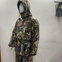 Vêtements de chasse silencieux et isolés pour la chasse au canard en hiver, motif animal camouflage, imperméables et coupe-vent, pour la chasse en zone montagneuse.