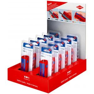 Présentoir de comptoir Knipex pour coupe-tuyaux ondulés TwistCut, conditionné en paquets de 10 - Product Image 1
