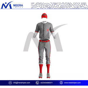 Uniforme de béisbol con logotipo personalizado para hombres Juego profesional Jersey y pantalones Conjunto Ropa de equipo atlético transpirable de secado rápido - Product Image 3
