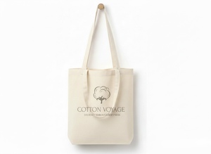 Sac de shopping en coton à longue poignée de haute qualité, nouveau style tendance, sac de shopping en coton à longue poignée avec taille personnalisée - Product Image 2