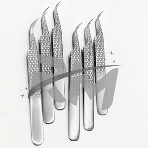 RMI pince à épiler d'extension de cils en acier inoxydable de haute qualité - Product Image 4