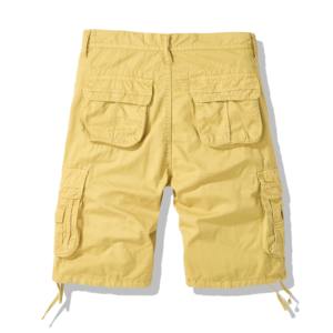 Pantalones Cortos Deportivos de Lona 100% Algodón, Diseño Holgado, Logotipo Personalizado en la Parte Delantera, Secado Rápido, Pantalones Cortos Casuales de Verano para Hombre - Product Image 2