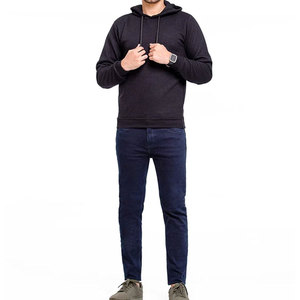 Vêtements personnalisés 100% coton pour hommes Survêtement à capuche avec logo de haute qualité Hiver Teint uni Technics Streetwear Taille 6XL Solide - Product Image 4