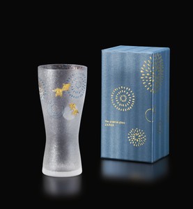 Vaso de vidrio duradero de alta calidad hecho en Japón, ideal para uso en el hogar, hoteles y bares, fuegos artificiales Premium, vaso de cerveza M - Product Image 5