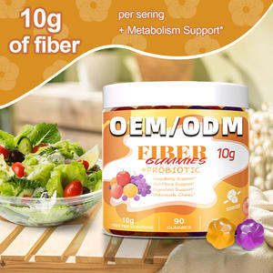 Gomitas de Fibra Sinbiótica OEM ODM, Prebiótico y Probiótico, Apoyo Diario, Marca Privada, Venta al por Mayor de Fábrica - Product Image 3