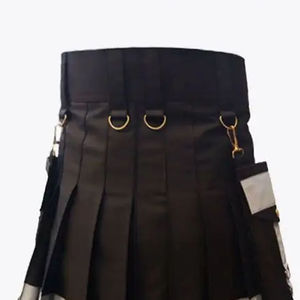 Falda Kilt Tartán Utilitaria para Mujer, Elegante Falda Kilt Tartán Escocesa Nacional, Hecha en Pakistán - Product Image 4