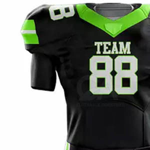 Uniforme de football américain à prix abordable 100% maillot de football américain en polyester uniforme de maillot de football américain pour hommes - Product Image 4