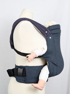 כותנה לתינוק כחול כהה נושאת תינוק נושאת רצועות מתכווננות מחברים מאובטחים לנשיאה תינוק נוח לילדים - Product Image 6