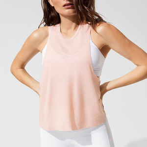 Nouvelle marque été maillots pour femmes femmes maille Stringer débardeur tissé creux gland Fitness musculation équipement bas quantité minimale de commande - Product Image 2