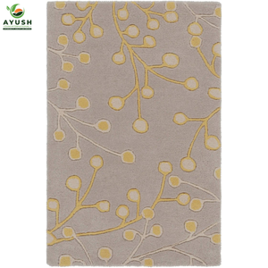 Alfombras de Lana de Textura Natural, Alfombras de Lana Tejidas a Mano para Sala de Estar, Dormitorio y Hogar - Product Image 2