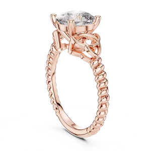 Anillo de promesa de diamante exquisito de tamaño personalizable Diseño de cristal HipHop elegante Moissanite Piedra principal Los mejores colgantes finos Encantos - Product Image 1