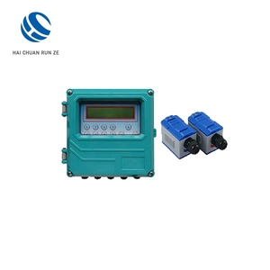 Débitmètre à ultrasons à fixation par pince, installation non invasive, haute précision 1,0 %, RS485 Modbus, <span class=keywords><strong>mesure</strong></span> du débit d'eau dans les conduites, OEM - Product Image 1