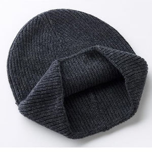 Unisex High Quality <b>Winter</b> Beanie <b>Cap</b> 100% Cotton Solid Color Customized Design Fashion For Unisex Outdoor Beanie <b>Cap</b> - Product Image 5