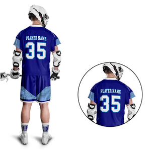 Custom <b>Adult</b> & Youth Lacrosse Uniforms New Design Jersey & Shorts with Sublimation Printing Sportswear - Product Image 5
