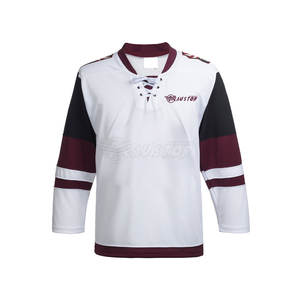 Maillot de hockey sur glace à séchage rapide de meilleure qualité pour hommes, vêtements de sport, maillot de hockey sur glace de grande taille - Product Image 1