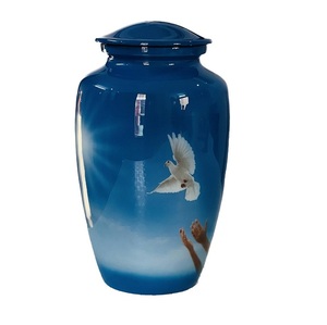 โถโกศทรงนกอินทรีสีน้ำเงินซัพพลายเออร์จาก hho - Product Image 3