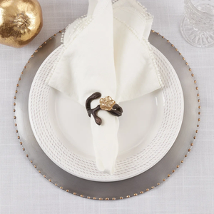 Customized Size And Shape Aluminium Napkin Ring <b>Tissue</b> Ring For Home Hotel Restaurant <b>Wedding</b> Parties Tableware Use Napkin Ring - Product Image 1