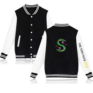 Haute qualité hommes Letterman Varsity veste respirant nouveau Style manches en cuir vestes collège Baseball veste pour hommes - Product Image 1