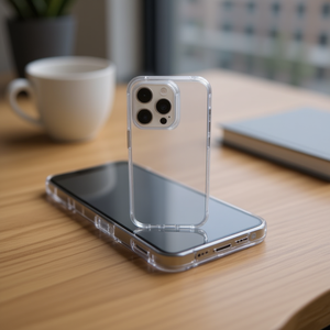 DAM Transparent Gloss Shockproof Case For iPhone 17 Pro Max - Product Image 3