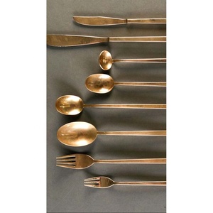 New High Quality Silver <b>Cutlery</b> <b>Set</b> with Modern Design Luxury Royal Look Stainless Steel <b>Cutlery</b> for Restaurant Wedding Home - Product Image 4