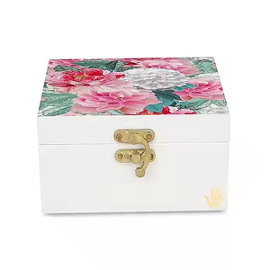 Nuevo joyero decorativo hecho a mano con incrustaciones de hueso disponible en todos los tamaños con incrustaciones de hueso de colores para un estilo adicional - Product Image 6