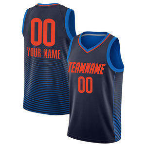 Camisetas y tops de baloncesto de poliéster de talla grande, camisetas de equipo impresas por sublimación personalizadas, ropa deportiva transpirable para hombres, venta al por mayor - Product Image 3