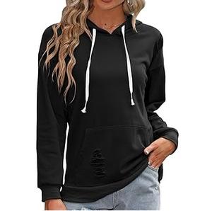 Venta al por mayor de color negro lavado con ácido personalizado desgastado Boxy Hoodie 100% algodón pesado 500Gsm French Terry Blank Distress Hoodies - Product Image 4