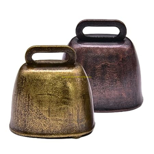 Campanas colgantes de Metal galvanizado rústico, cuerda, granja, decoración navideña Vintage, hogar, jardín, adorno de vacaciones, fábrica al por mayor - Product Image 6