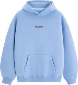 Fournisseur de gros de sweat-shirts à capuche en polaire d'hiver, tissu texturé unique, durable, chaud, séchage rapide, respirant, design de poche personnalisé - Product Image 1