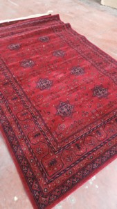 Alfombra Oriental Turca Antigua Hecha a Máquina, Resistente a las Manchas, de Pelo Alto, Decoración del Hogar, Estilo Afgano Rojo - Product Image 6