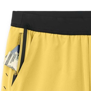 Short en maille de haute qualité hommes Short de basket-ball pour hommes pour hommes maille avec poche High Street Hip-Hop dernière coupe décontractée - Product Image 3