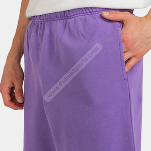 Custom Lavender Casual <b>Sweat</b> <b>Shorts</b> Breathable Fabric with Solid Pattern <b>for</b> Hot Days <b>for</b> Your Fashion Line - Product Image 6