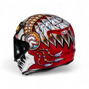 Casco Integrale per Moto HJC RPHA 12, Stile Moderno, Apribile, Taglia XL, Certificato DOT, Doppia Visiera con Visione Chiara - Product Image 3