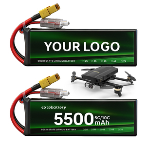 <span class=keywords><strong>Batterie</strong></span> de drone FPV 6S 8S à haut débit de charge pour course, freestyle et cinéma, 5500mAh 6000mAh 8000mAh 12000mAh avec connecteur XT60 XT90 T Dean - Product Image 1