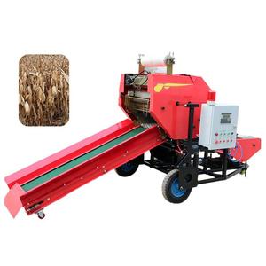 Mini máquina empacadora de heno y paja Empacadora redonda impulsada por tractor para heno y hierba Entrega rápida - Product Image 3