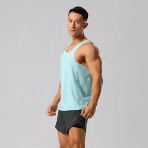 Camiseta sin Mangas para Hombre, Nueva Llegada, Diseño Personalizado de Alta Calidad, Transpirable, Tejida, Informal, 100% Algodón, Ropa Deportiva, Cuello Redondo - Product Image 2