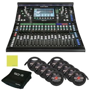 มิกเซอร์เสียงระดับมืออาชีพ Allen & Heath SQ-6 48 แชนแนล รุ่นใหม่ที่ดีที่สุด พร้อมเฟดเดอร์แบบมอเตอร์ - Product Image 2
