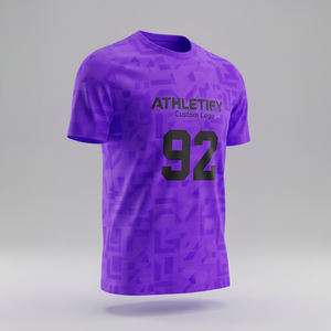 Camiseta de Fútbol Sublimada Personalizada, Crea Tu Diseño Único con Logotipos, Nombres y Números de Jugadores para Equipos - Product Image 1