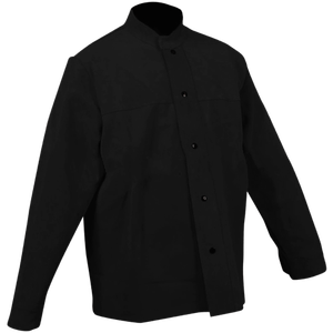 Veste de soudage en cuir de vachette fendu résistant au feu de sécurité industrielle robuste 200C respirateur à coutures soudées résistant à la chaleur - Product Image 6