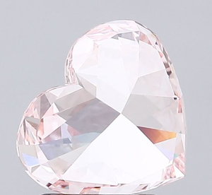Heart 2.41 CT VVS2สีชมพูสดใสแบบแฟนซีเหมาะสำหรับปลูกเพชรรูปหัวใจและทำเครื่องประดับเพชรชนิดอื่น - Product Image 3