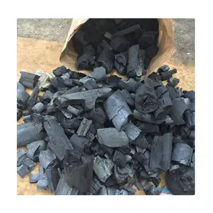 Carvão de madeira 100% natural para churrasco, fornecedor de carvão para churrasco, preço barato e de alta qualidade sem fumaça
