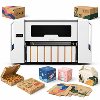 Impresora de Cartón Corrugado de Una Sola Pasada, Máquina de Impresión Digital de Cajas de Alta Productividad para Embalaje Industrial y Cartones