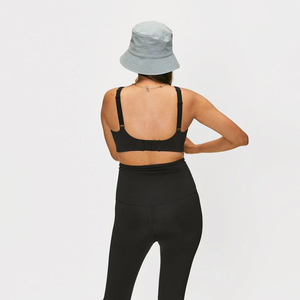 Soutien-gorge de sport simple à séchage rapide pour femmes européennes et américaines, haut de fitness respirant, course en plein air, salle de sport, entraînement, devant - Product Image 6