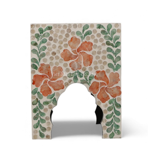 Mesa de Centro Moderna de Nácar, Mueble Decorativo Hecho a Mano con Incrustaciones de Concha, con Tamaño Personalizable para un Estilo de Vida Premium - Product Image 1