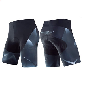 Shorts de cyclisme pour hommes, grande taille, antidérapants, rembourrés, respirants et absorbants, collants de vélo confortables - Product Image 4