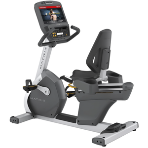 Vélo couché à courroie remanufacturé pour l'entraînement cardiovasculaire et l'endurance en position assise dans les espaces de fitness intérieurs - Product Image 1