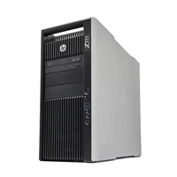 Station de travail tour d'occasion HPE Z820 E5-2620v2 avec disque dur 500 Go – Compatible Z800, Z820, Z840